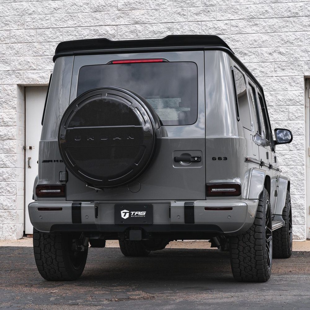 Urban Automotive Carbon OEM Bumper Overrider Kit for W463 Mercedes-AMG G63 - Legends Auto Parts
