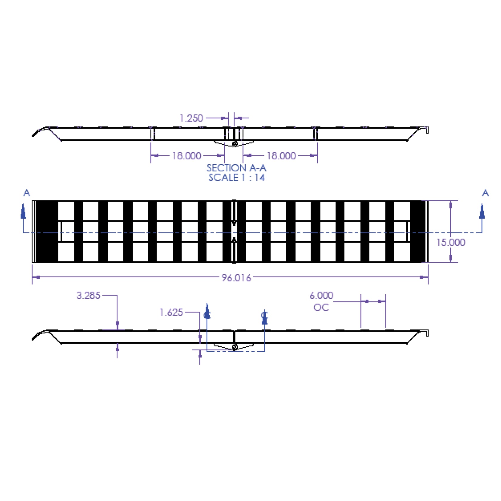 GEN-Y Hitch Single Foldable Aluminum Loading Ramps