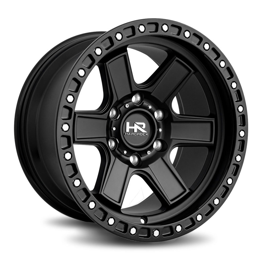 Hardrock Offroad - H104 17x9 Matte Black - Legends Auto Parts