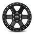 Hardrock Offroad - H104 17x9 Matte Black - Legends Auto Parts