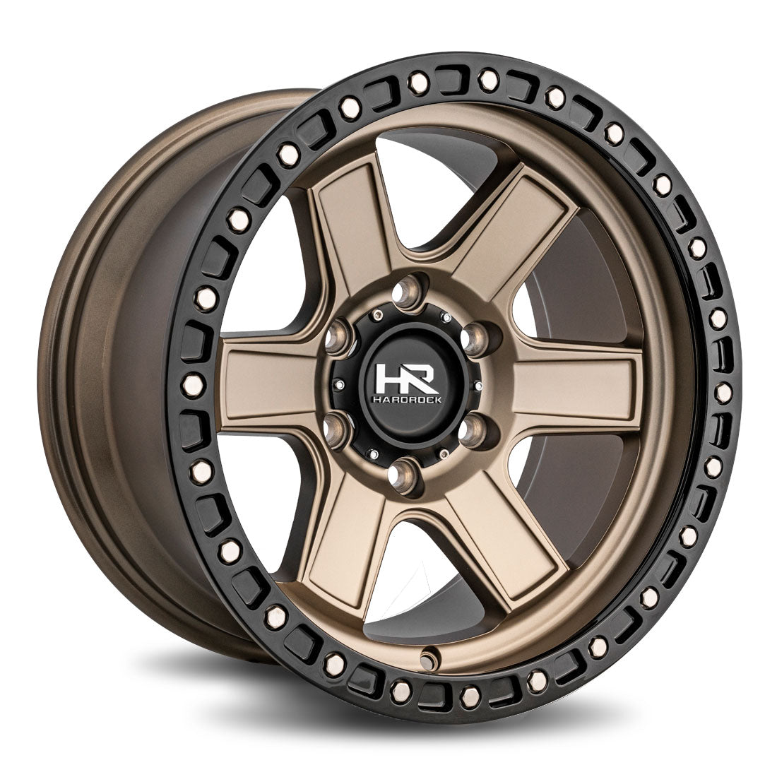 Hardrock Offroad - H104 17x9 Matte Bronze - Legends Auto Parts