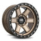 Hardrock Offroad - H104 17x9 Matte Bronze - Legends Auto Parts