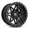 Hardrock Offroad - H105 17x9 Matte Black - Legends Auto Parts