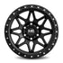 Hardrock Offroad - H105 17x9 Matte Black - Legends Auto Parts