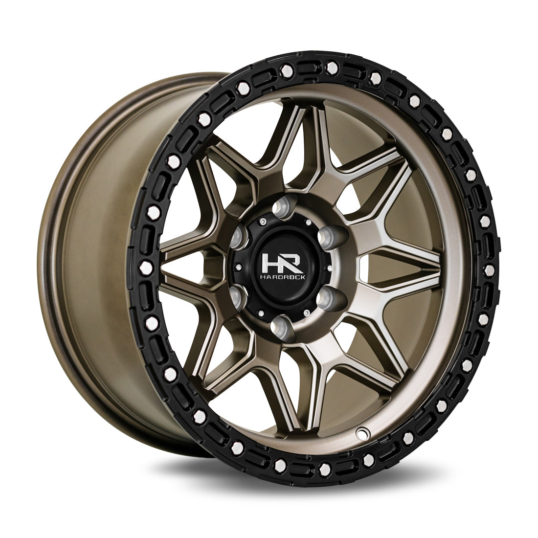 Hardrock Offroad - H105 17x9 Matte Bronze - Legends Auto Parts