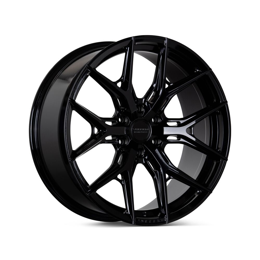 24x10 Vossen Forged HF6-4 4G40 Deep Lip - 6x139.7 Lug Pattern - Gloss Black (Set of 4)
