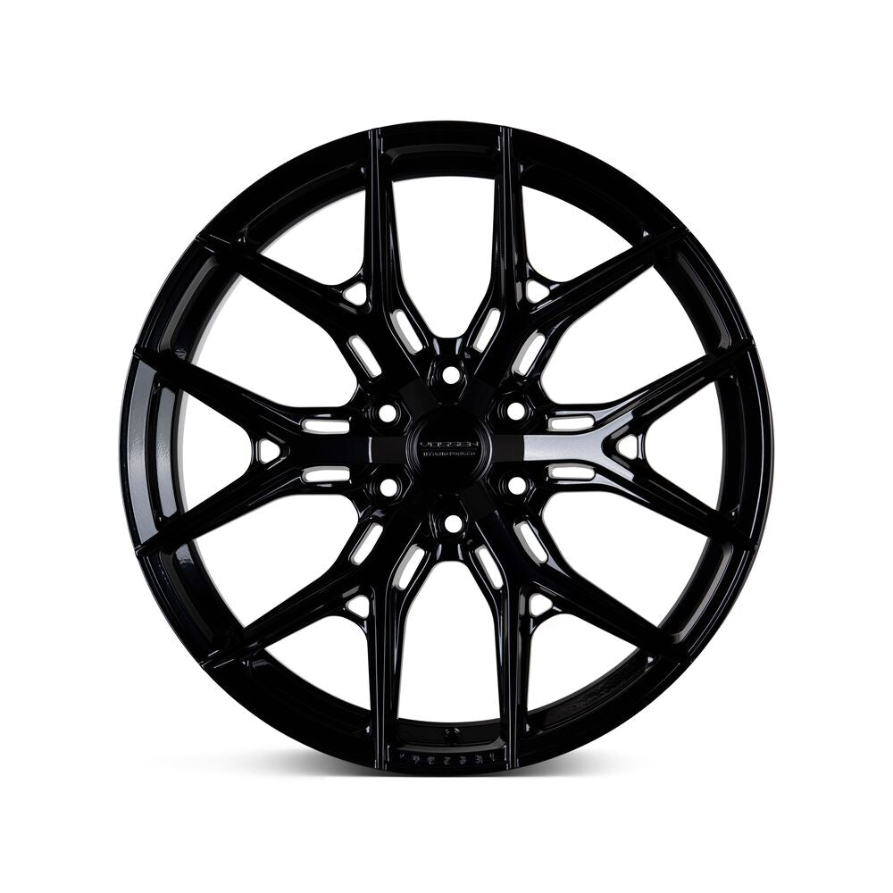 24x10 Vossen Forged HF6-4 4G40 Deep Lip - 6x139.7 Lug Pattern - Gloss Black (Set of 4)