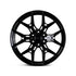 24x10 Vossen Forged HF6-4 4G40 Deep Lip - 6x139.7 Lug Pattern - Gloss Black (Set of 4)