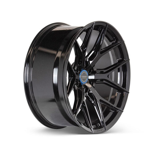 20x10 Vossen Forged HF6-4 0G07 Super Deep Lip - 6x139.7 Lug Pattern - Gloss Black (Set of 4)