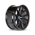 20x10 Vossen Forged HF6-4 0G07 Super Deep Lip - 6x139.7 Lug Pattern - Gloss Black (Set of 4)