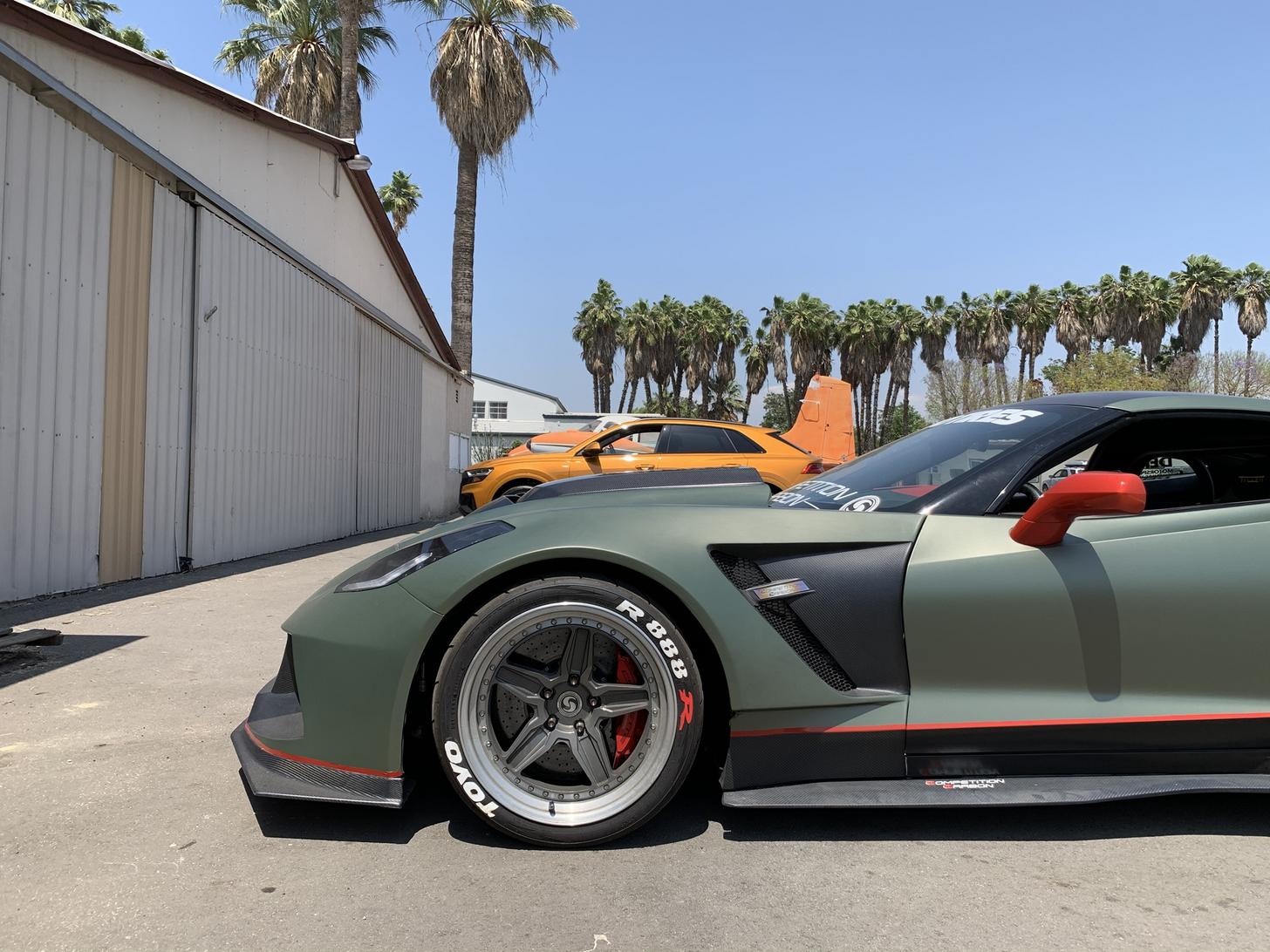 Competition Carbon - C7 ZRX Hood - Chevrolet Corvette C7 (14-18)