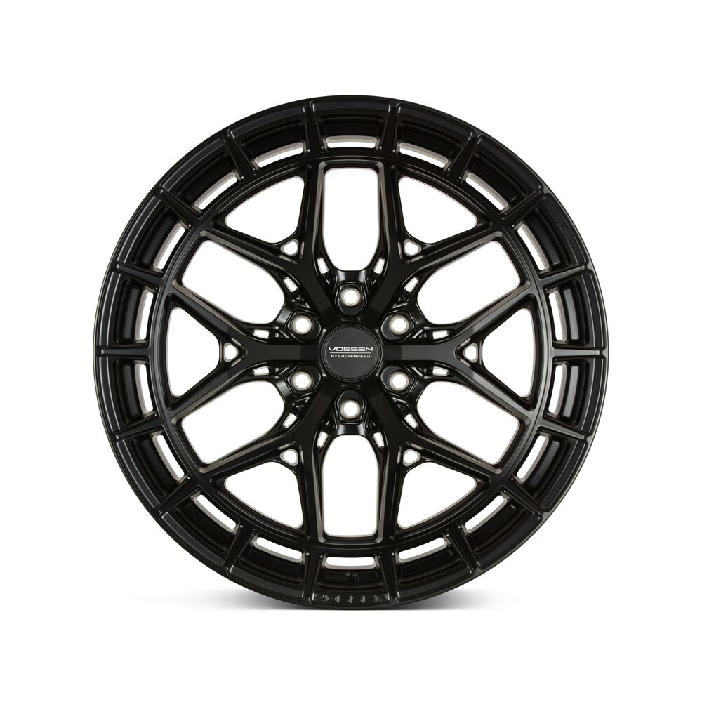 22x12 Vossen Forged HFX-1 2G33 Ultra Deep Lip - 6x139.7 Lug Pattern - Satin Black (Set of 4)