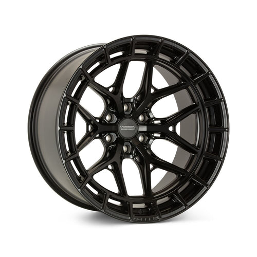 22x12 Vossen Forged HFX-1 2G33 Ultra Deep Lip - 6x139.7 Lug Pattern - Satin Black (Set of 4)