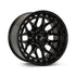 24x12 Vossen Forged HFX-1 4Y40-GB Ultra Deep Lip - 8x170 Lug Pattern - Gloss Black (Set of 4)