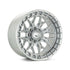24x12 Vossen Forged HFX-1 4Y40-SP Ultra Deep Lip - 8x170 Lug Pattern - Silver Polished (Set of 4)