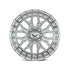 24x12 Vossen Forged HFX-1 4Y40-SP Ultra Deep Lip - 8x170 Lug Pattern - Silver Polished (Set of 4)