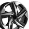 OE HY12 Wheels - Gloss Black Machined