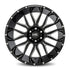 Hardrock Offroad - H500 22x12 Gloss Black Milled - Legends Auto Parts