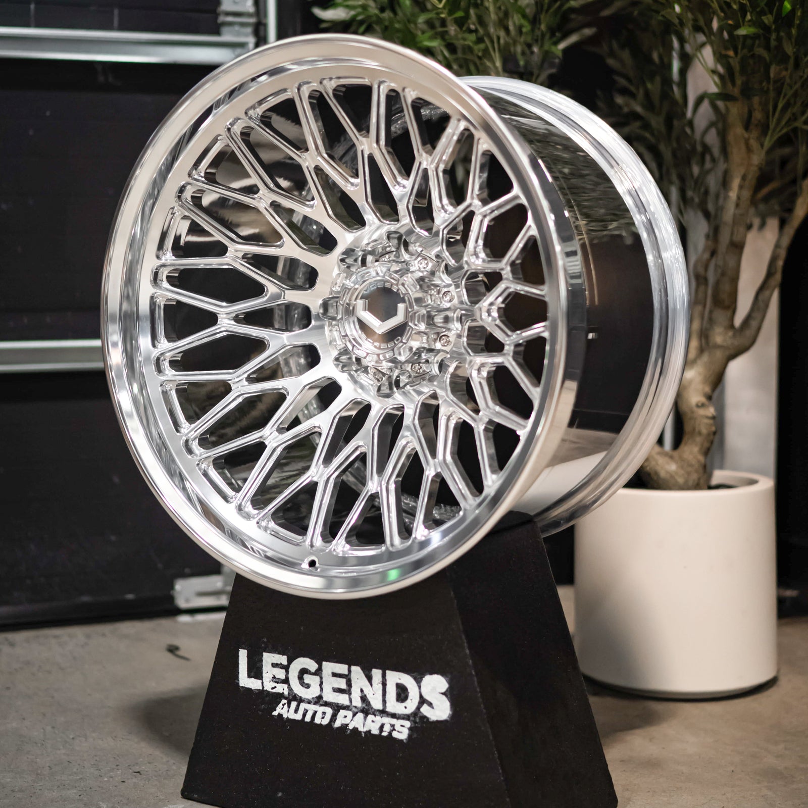 24x14 Vossen GNX-02 Forged Polished - 8x180 (Set of 4)