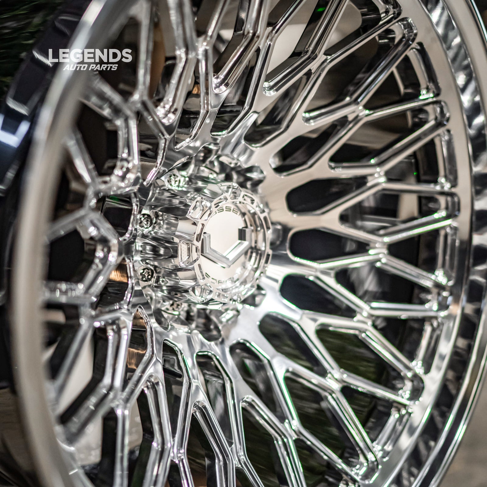 24x14 Vossen GNX-02 Forged Polished - 8x180 (Set of 4)