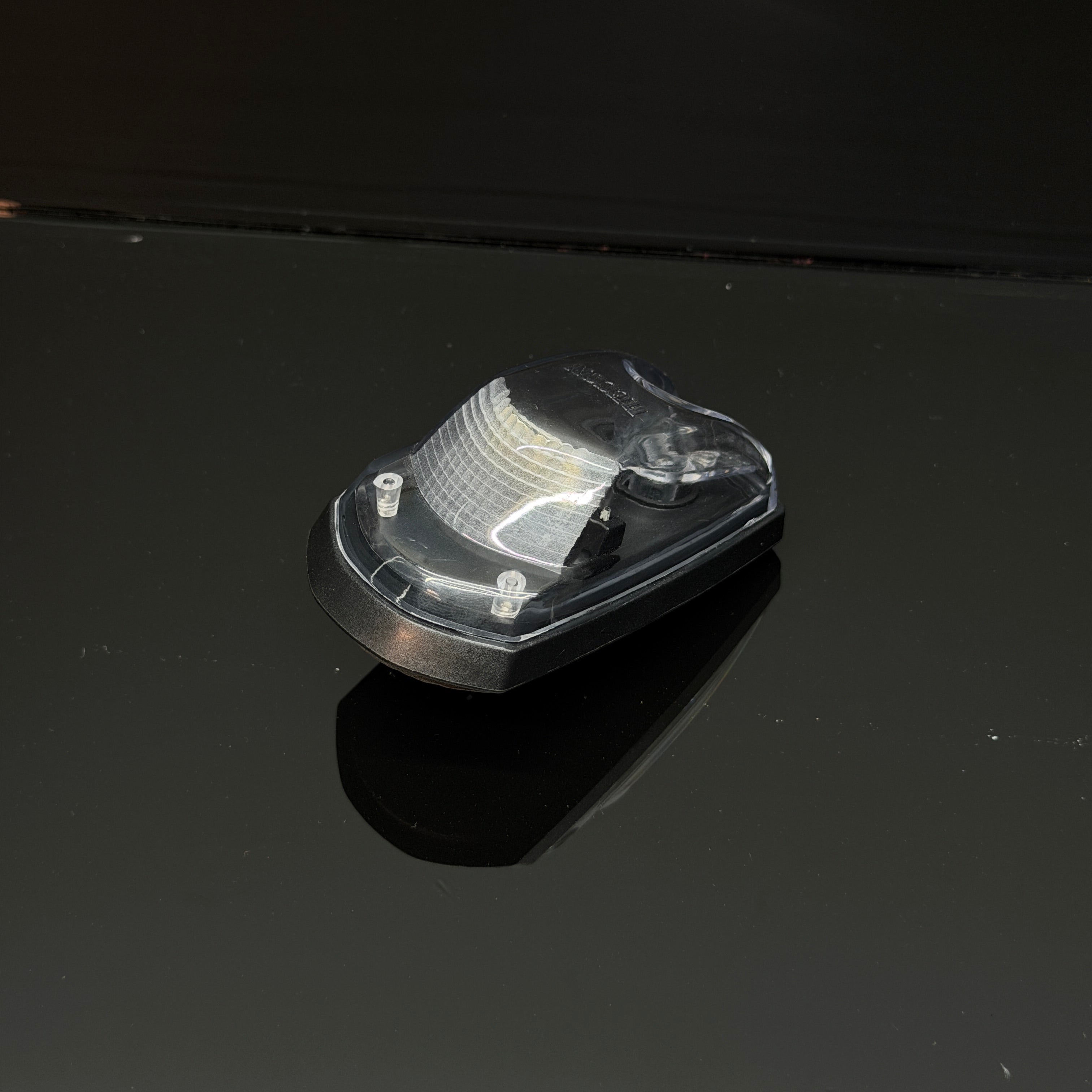 2017-2022 Ford Super Duty RECON Clear Lens (Paintable) White LED Cab Lights (Replaces Factory Cab Lights)