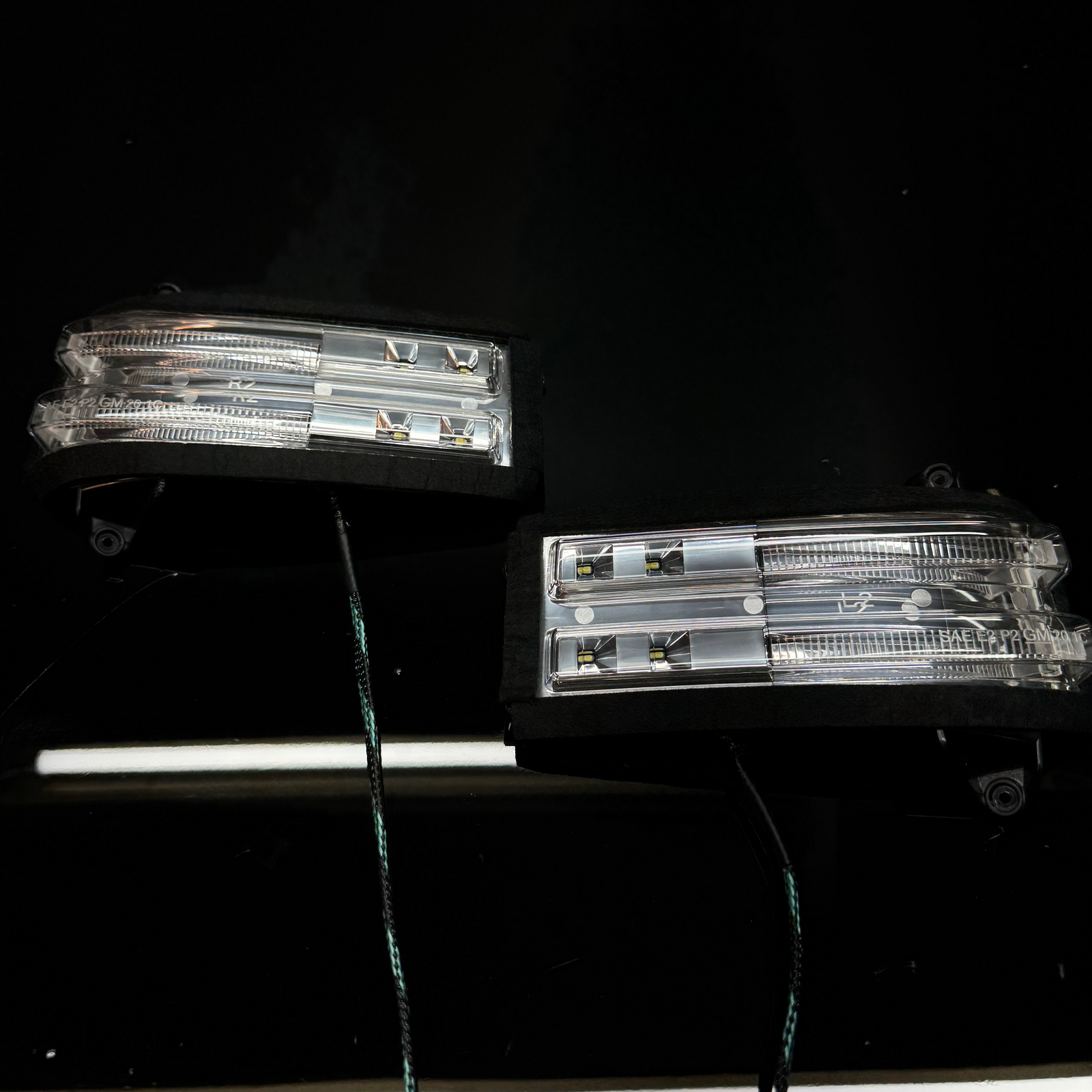 2020 - 2025  GMC / Chevrolet OEM Tow Mirror Marker Lights - Legends Auto Parts