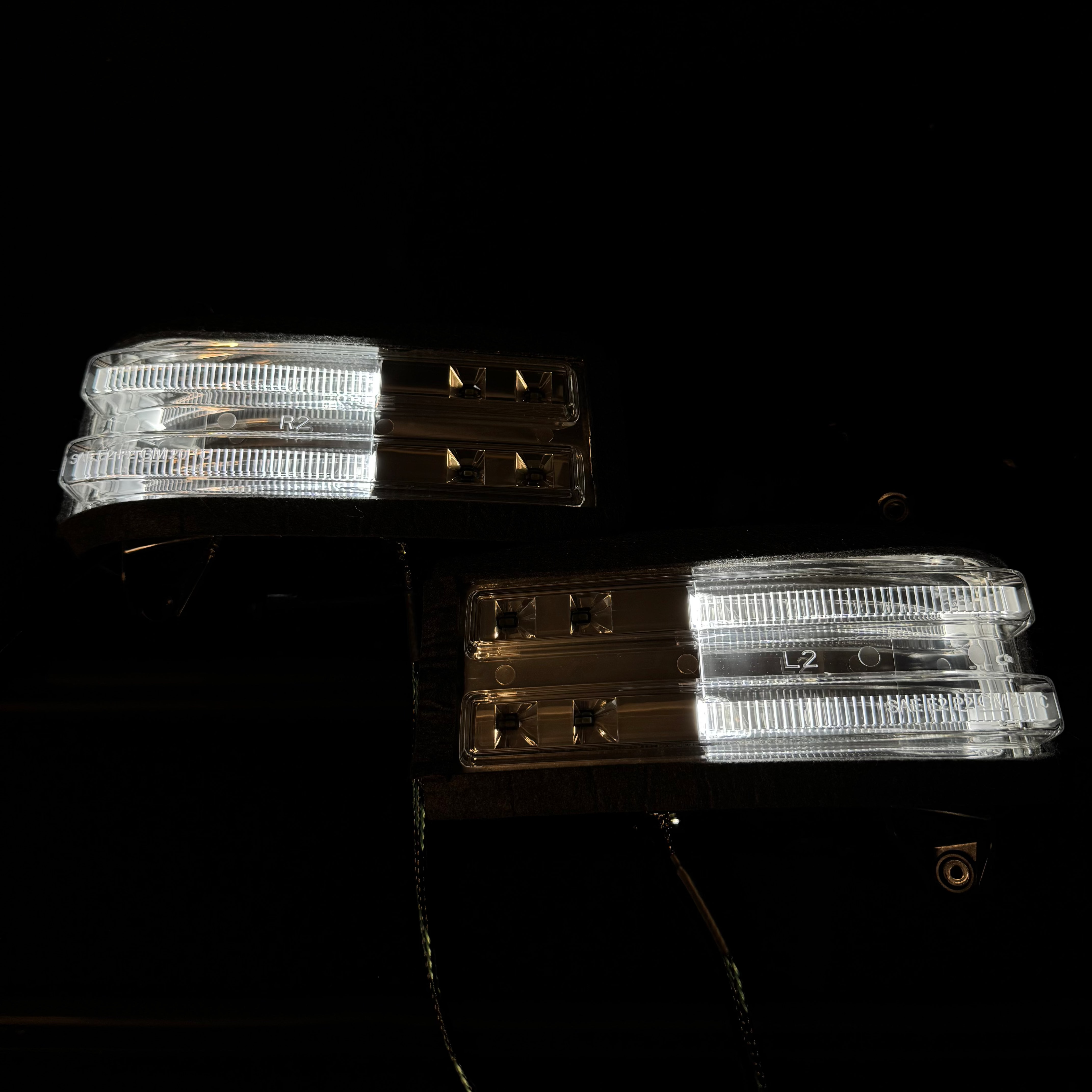 2020 - 2025  GMC / Chevrolet OEM Tow Mirror Marker Lights - Legends Auto Parts