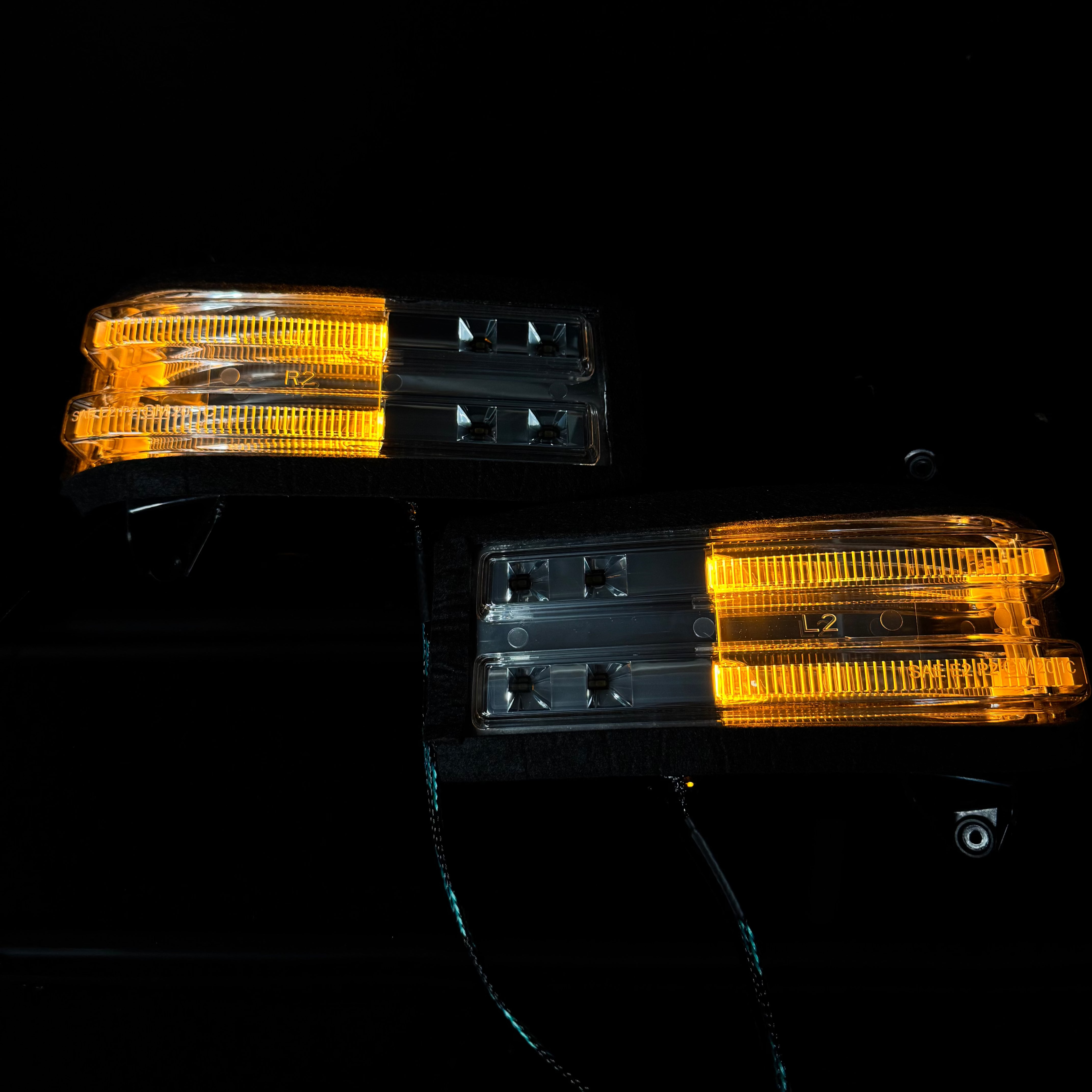 2020 - 2025  GMC / Chevrolet OEM Tow Mirror Marker Lights - Legends Auto Parts