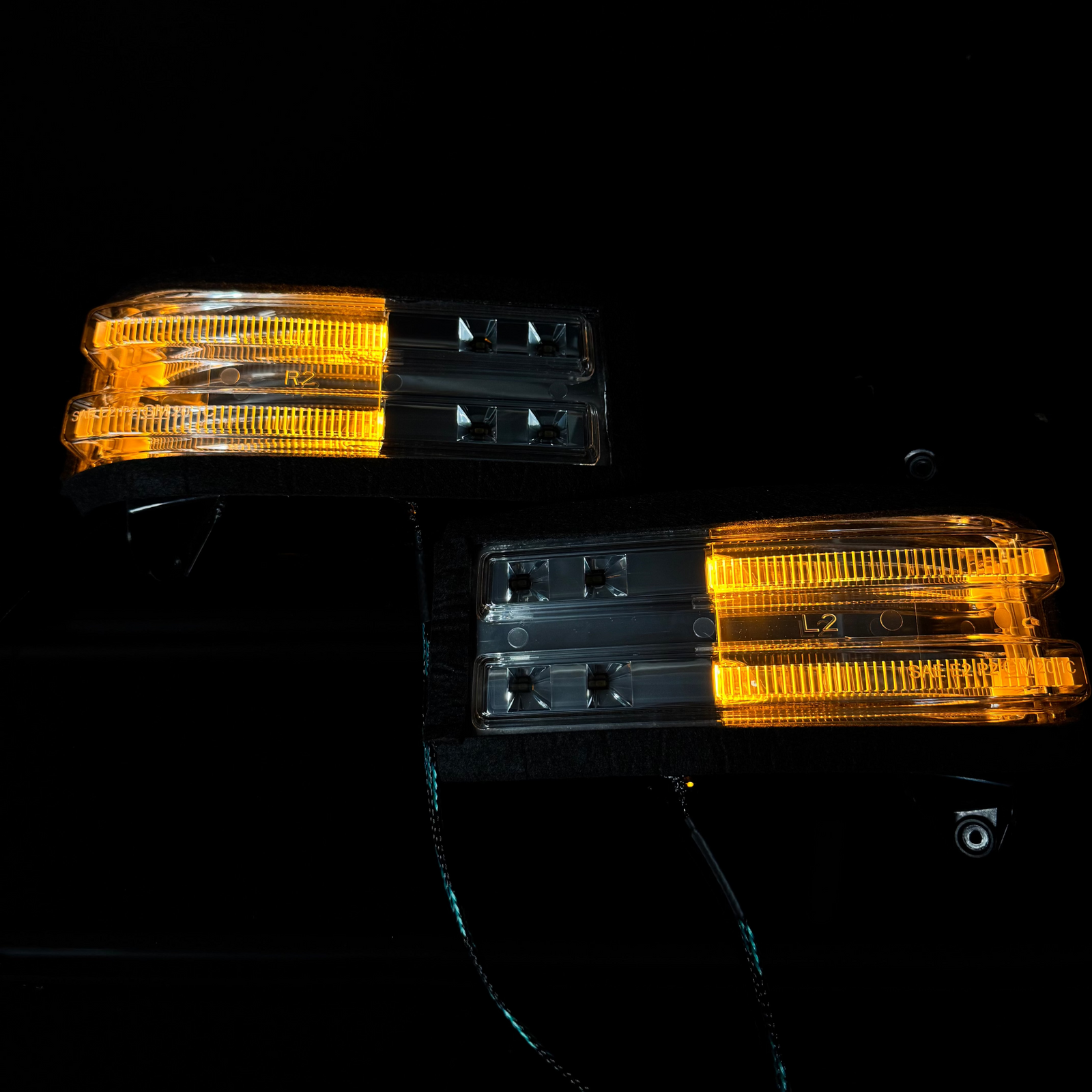 2020 - 2025  GMC / Chevrolet OEM Tow Mirror Marker Lights - Legends Auto Parts