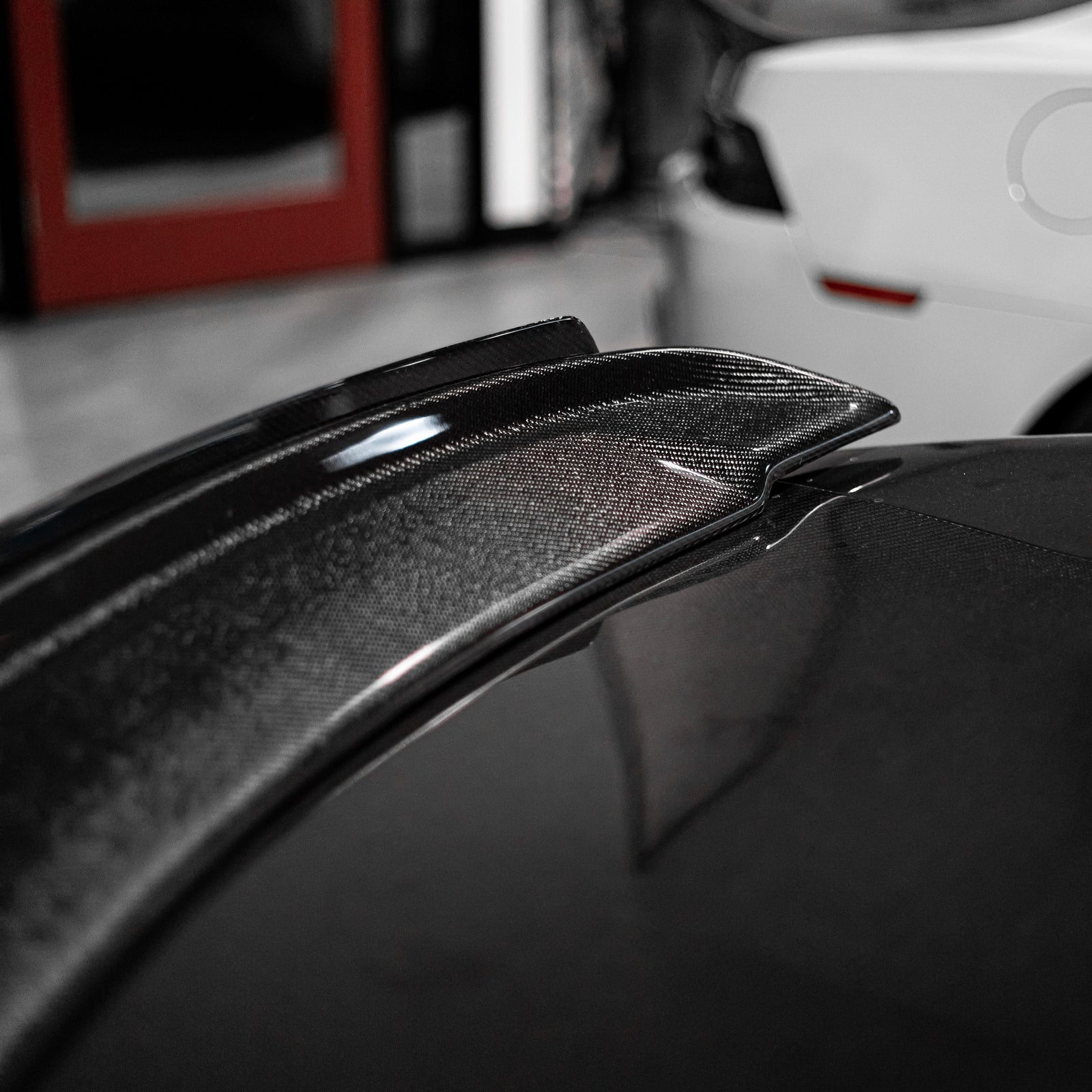 2014-2015 CHEVY CAMARO Z28 STYLE CARBON FIBER SPOILER WICKER BILL - Legends Auto Parts