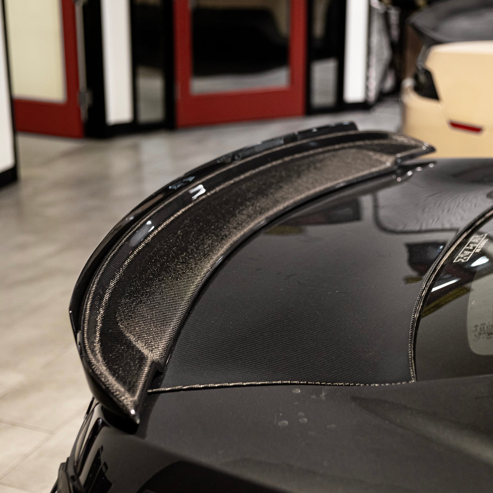2014-2015 CHEVY CAMARO Z28 STYLE CARBON FIBER SPOILER WICKER BILL - Legends Auto Parts