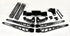 Switch Suspension - Dodge Ram 2500 4wd 2019-2024 10" Mcgaughys Lift Kit 4-link Kit (Coil Spring Rear)