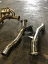 Valvetronic Ferrari 458 Free Flow Race Front Pipes - Legends Auto Parts