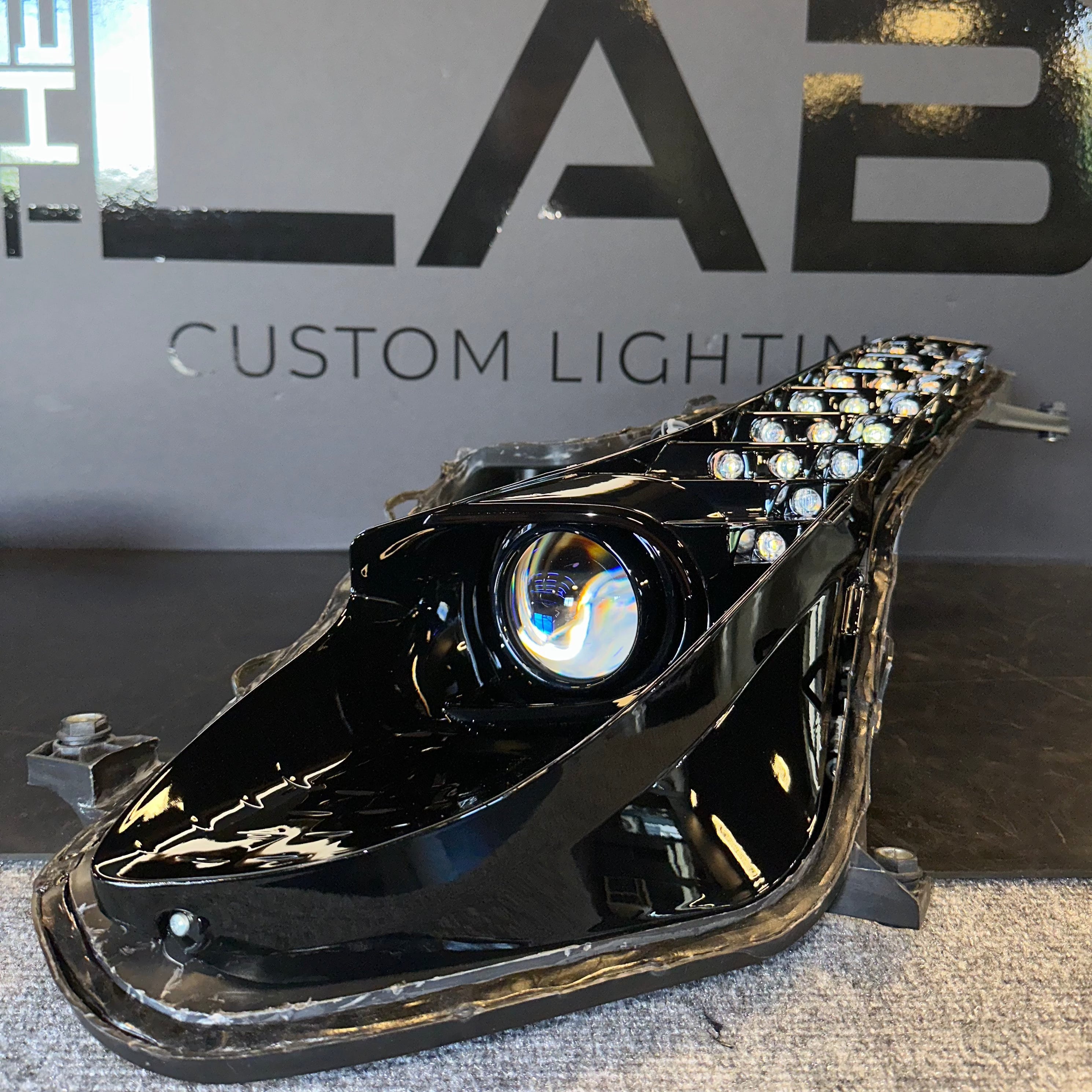 2010-2015 Ferrari 458 Italia Custom OEM Headlights - Legends Auto Parts