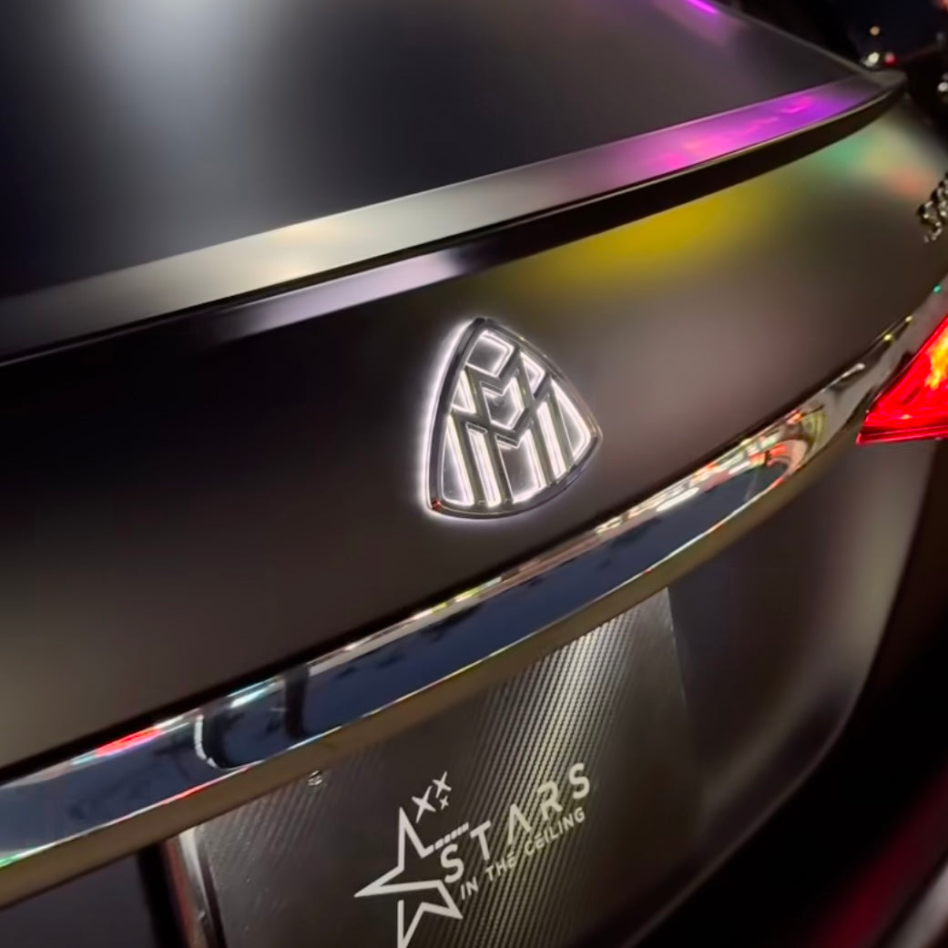 LED Light-Up Badges for Mercedes MAYBACH Cars