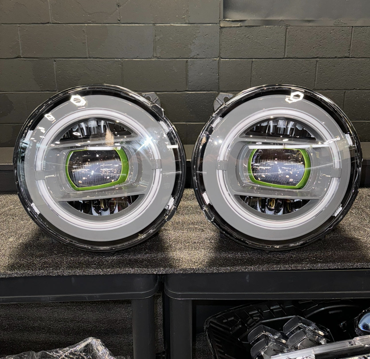 2018-2025 Mercedes G63/G550 Custom OEM Headlights - Legends Auto Parts