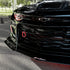 2017-2025 Chevy Camaro ZL1 Carbon Fiber Extension Splitter with Rods - Legends Auto Parts