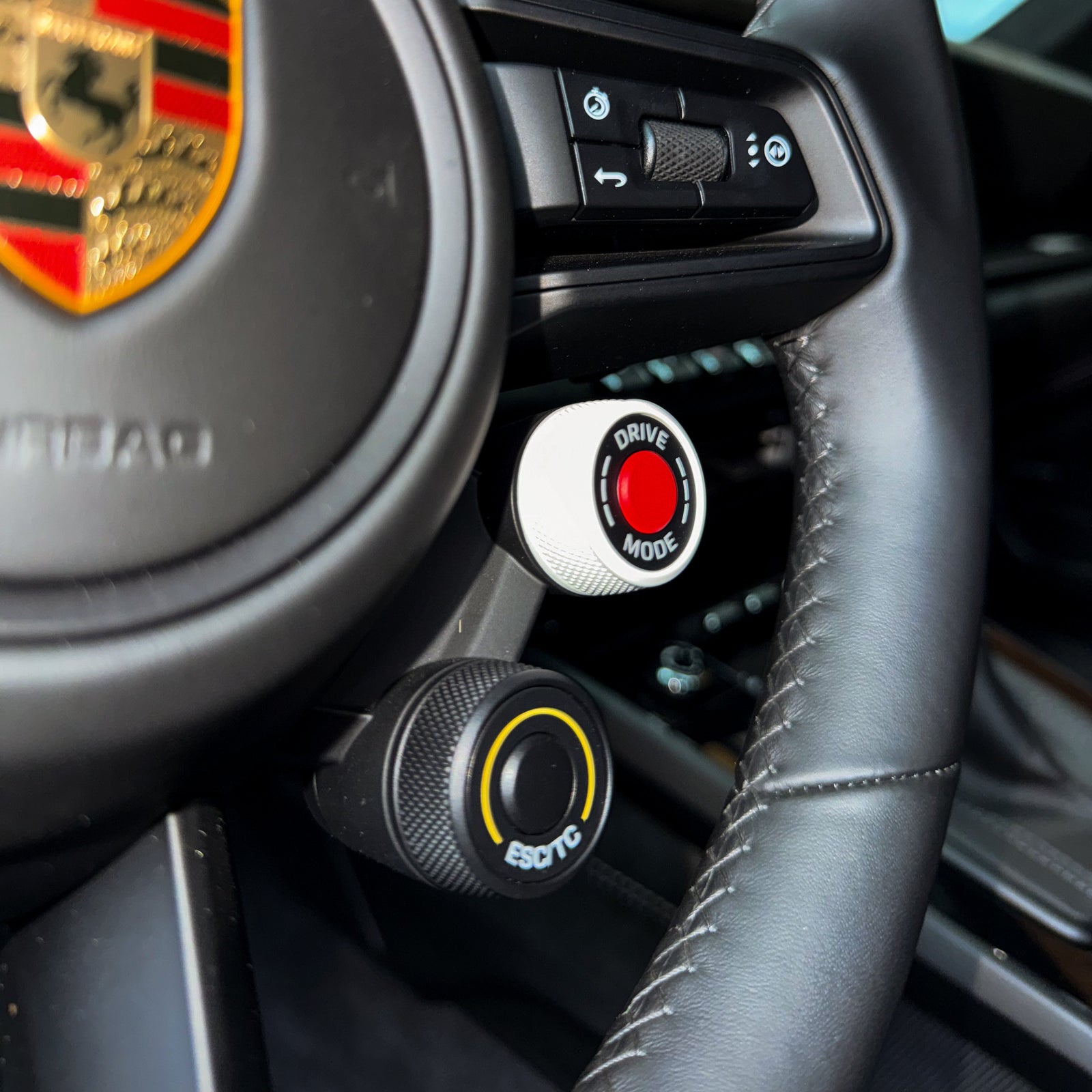 Porsche 992 Steering Wheel Mode Selector Ring - CUSTOM COLOR