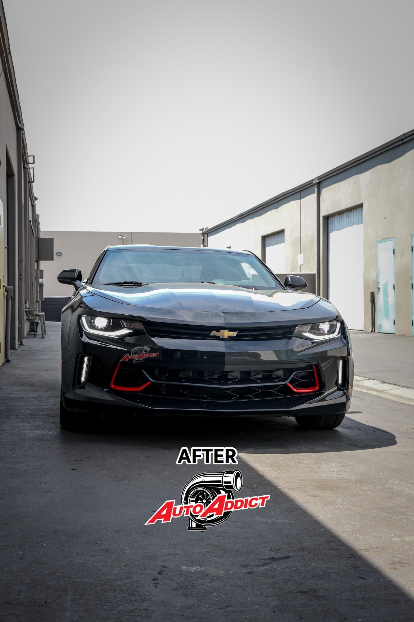 2016-2018 Chevy Camaro OEM Replica Headlights – Amber Sequential LED, Built-in Low/High Beams - Legends Auto Parts