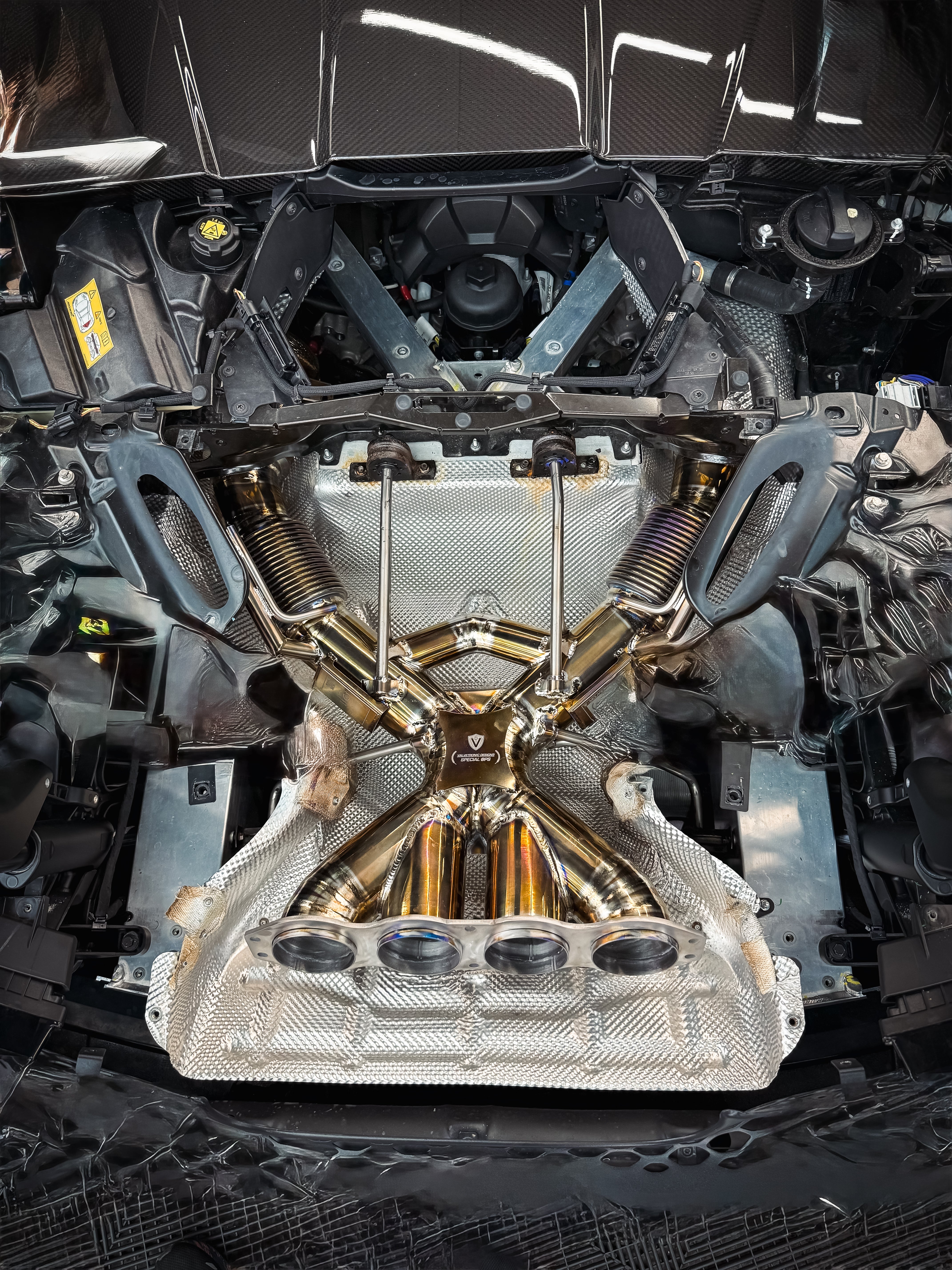 Mclaren 765LT F1 Race Exhaust System - Legends Auto Parts