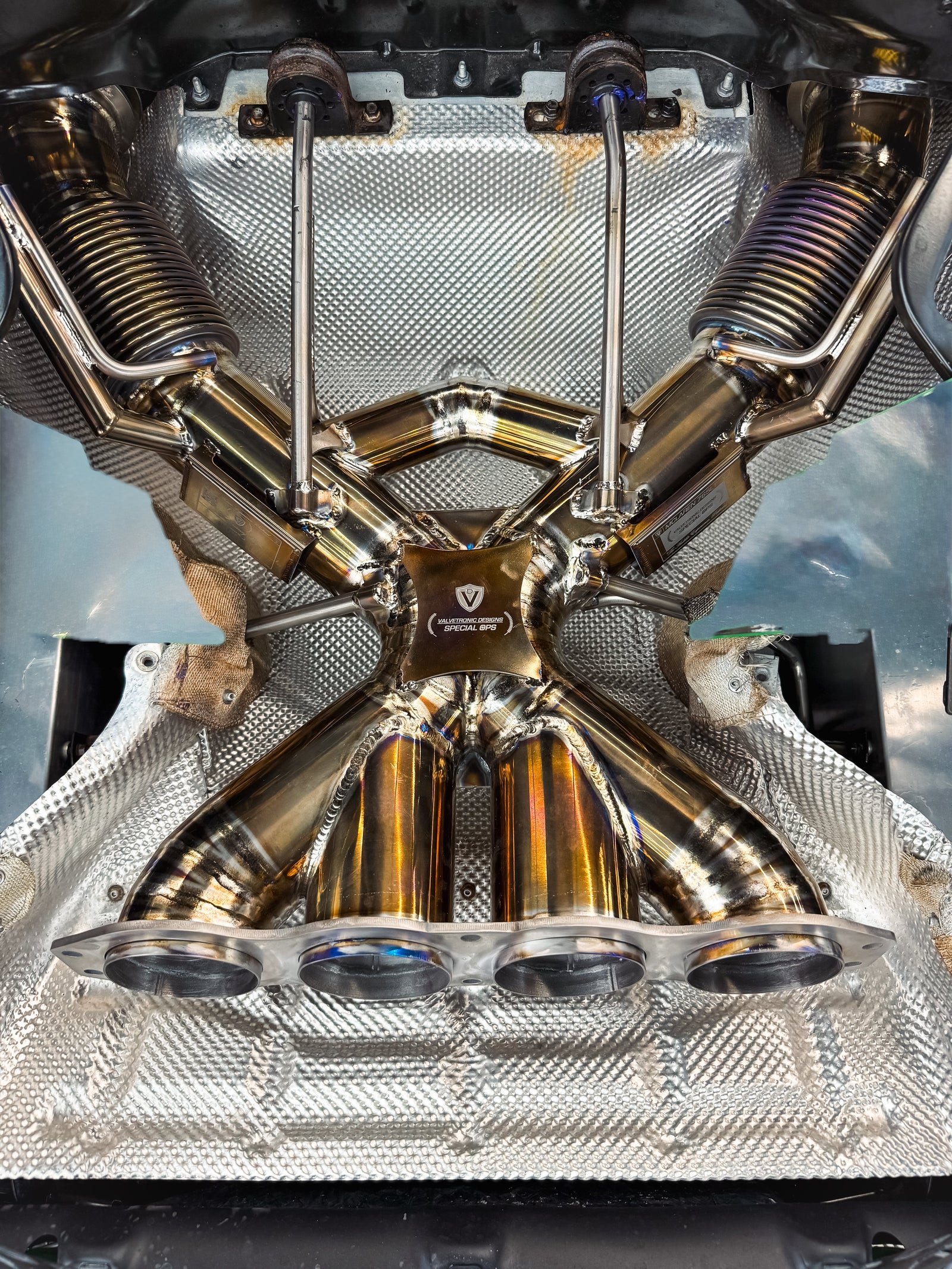 Mclaren 765LT F1 Race Exhaust System - Legends Auto Parts