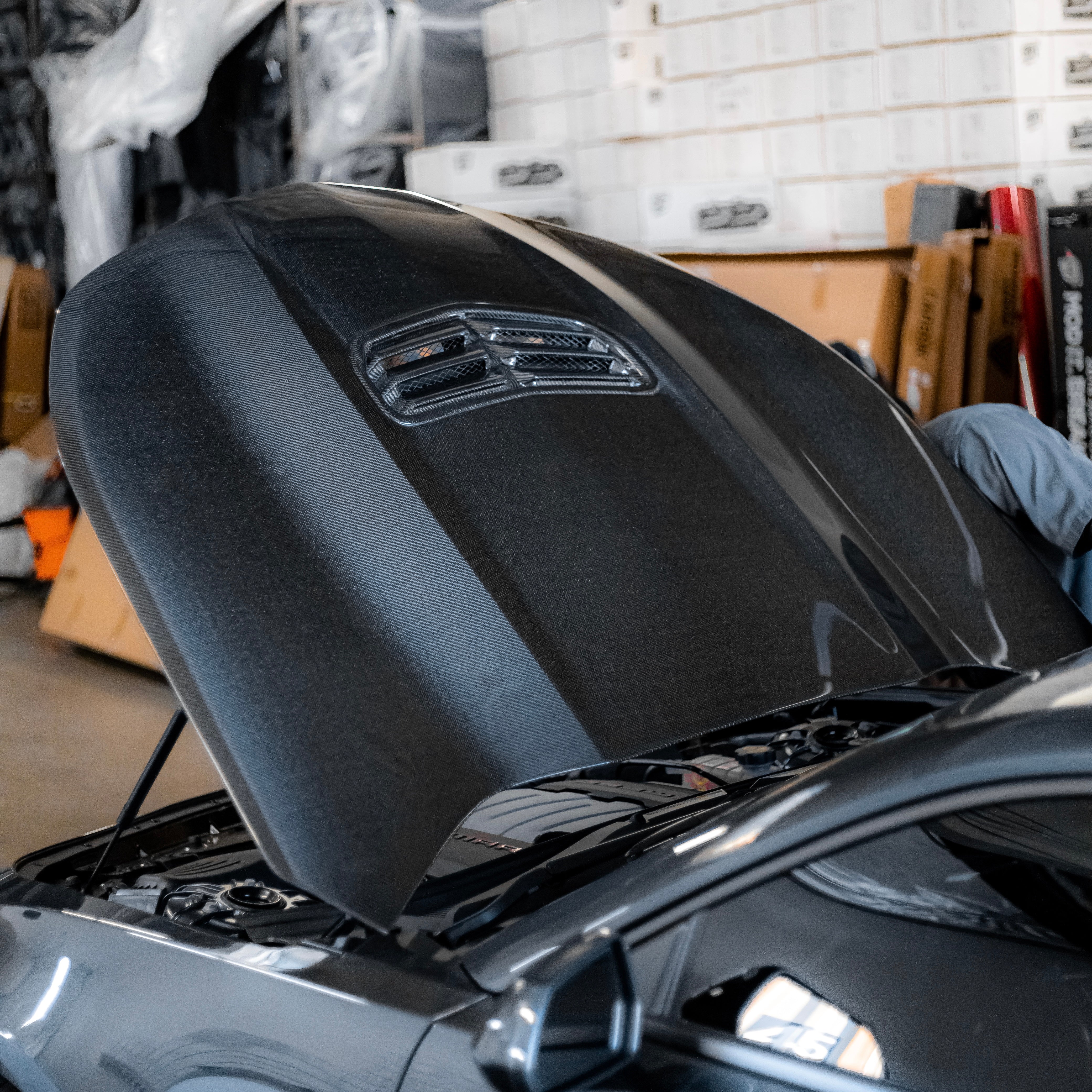 2016-2024 Chevrolet Camaro OE-SS Style Carbon Fiber Hood - Legends Auto Parts