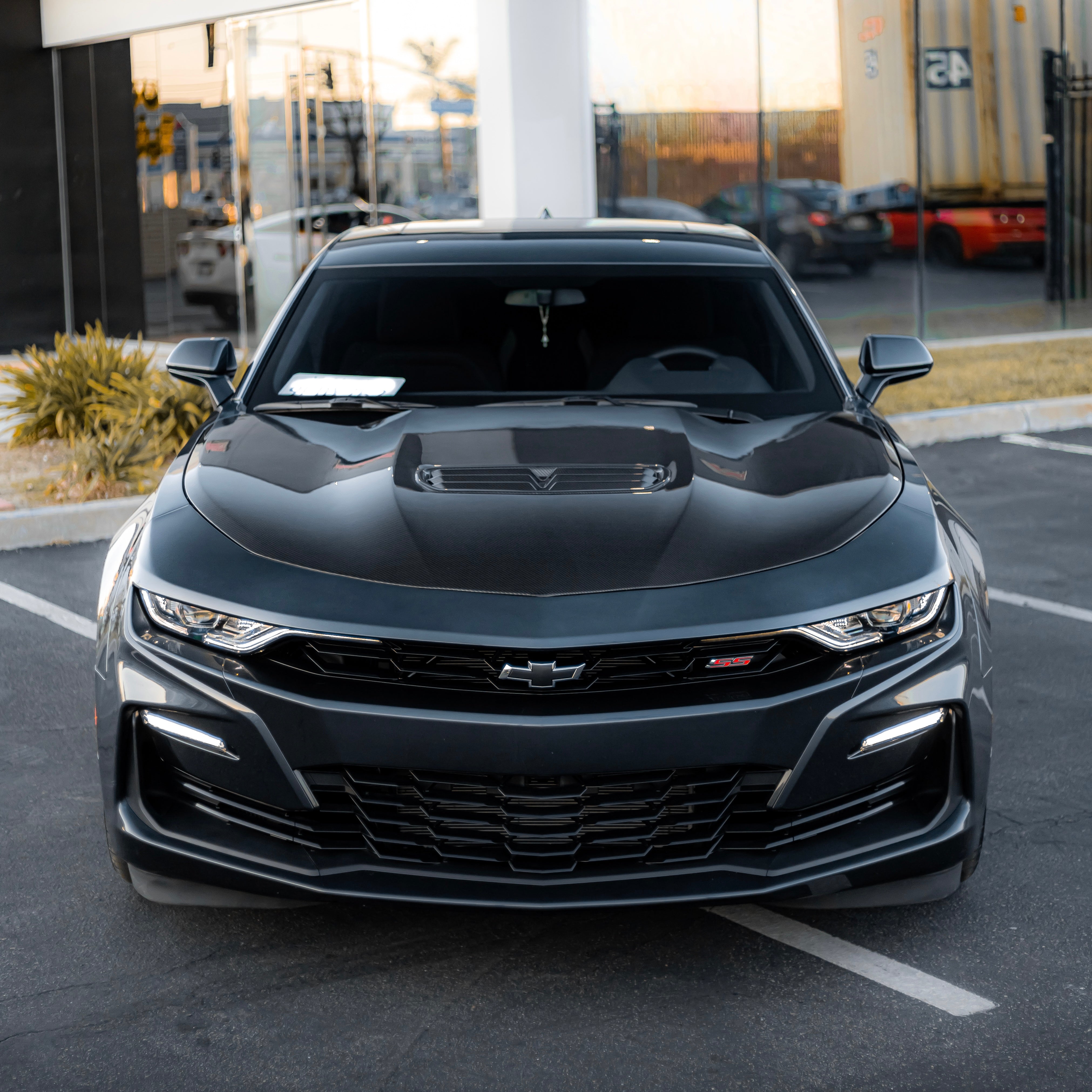 2016-2024 Chevrolet Camaro OE-SS Style Carbon Fiber Hood - Legends Auto Parts
