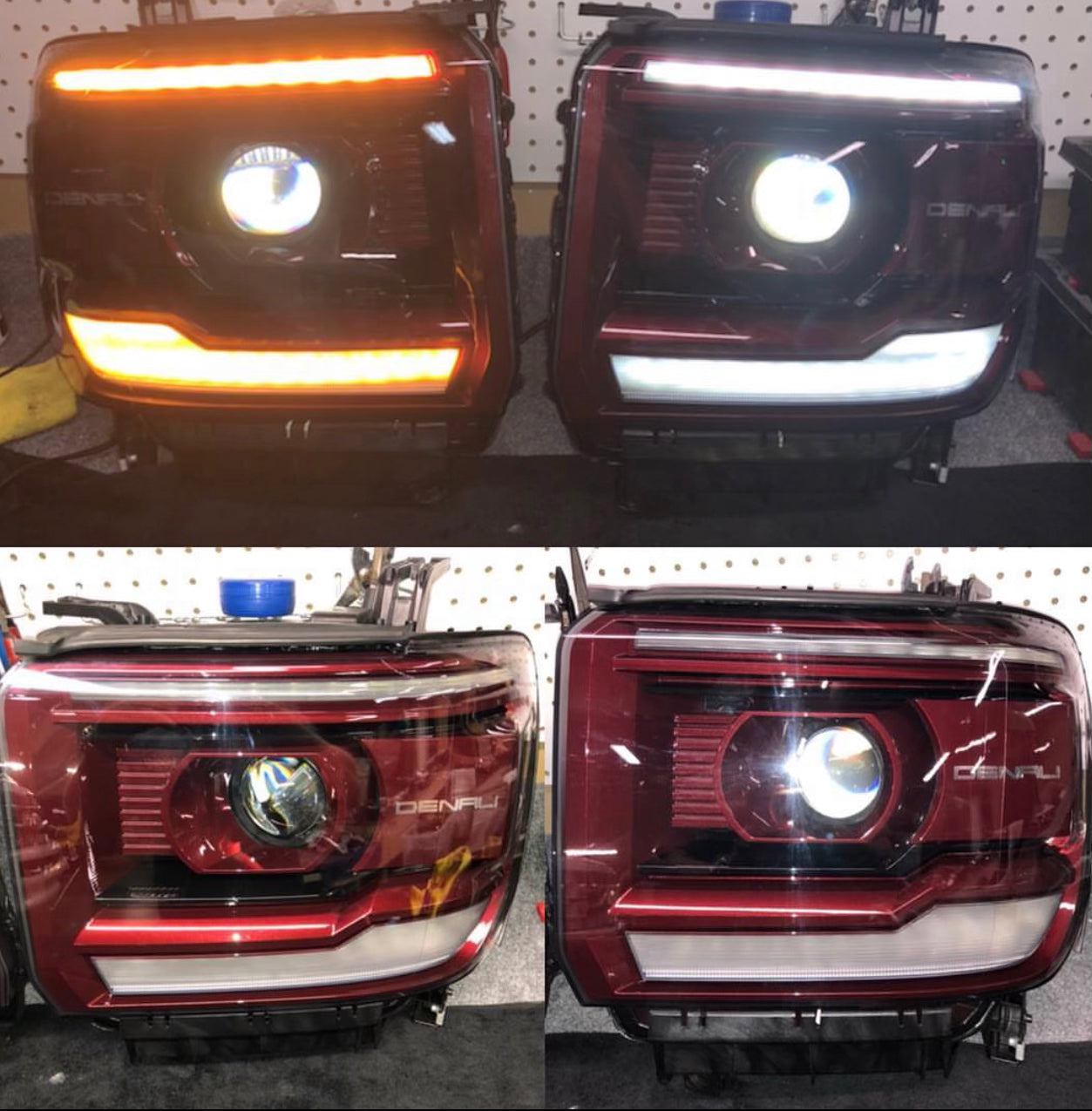 2014-2019 GMC Sierra Denali 2500/3500 HD OEM Custom Headlights - Legends Auto Parts