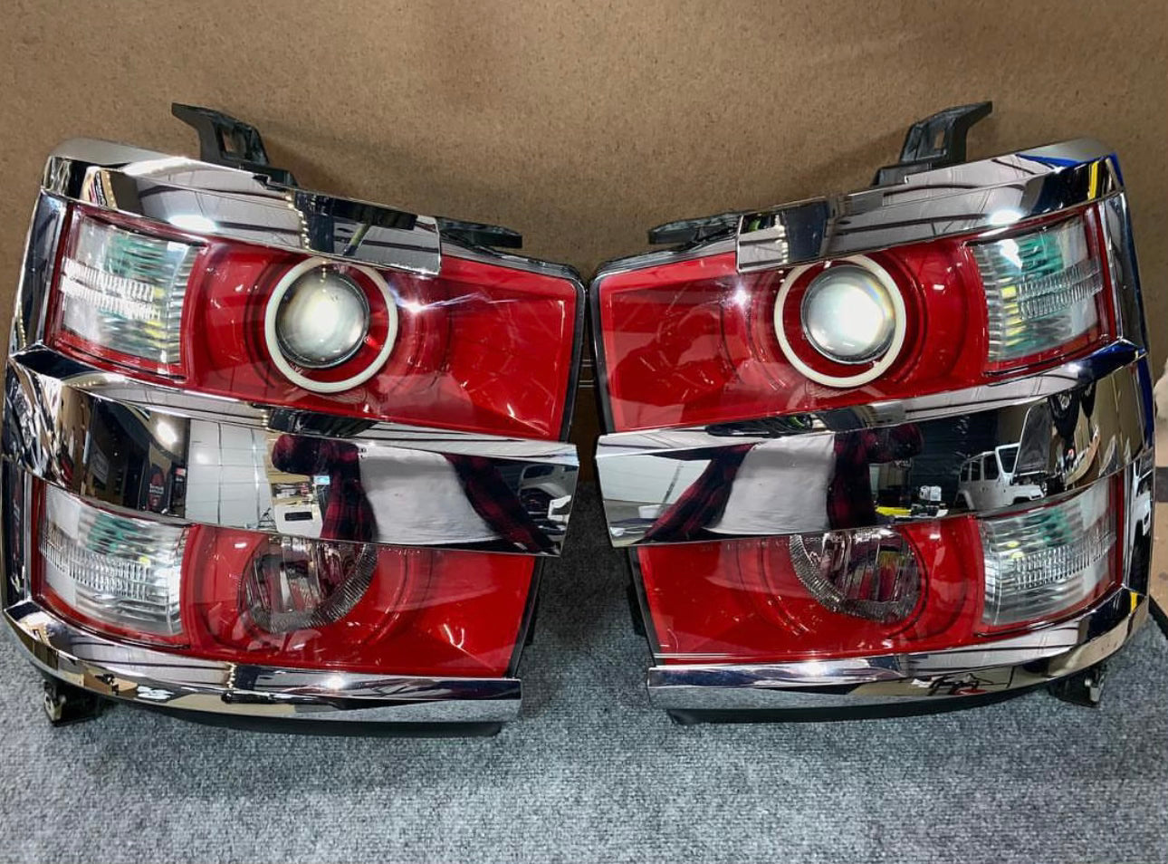 2014-2019 Silverado 2500/3500 Custom OEM Headlights - Legends Auto Parts