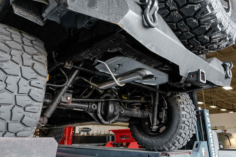 Corsa Performance - Sport / 2.75 in Cat-Back Turn Downs | 2007-2018 Jeep Wrangler JKU