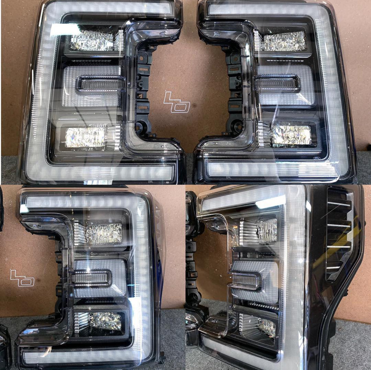 2017-2019 Ford SuperDuty Custom OEM Headlights - Legends Auto Parts