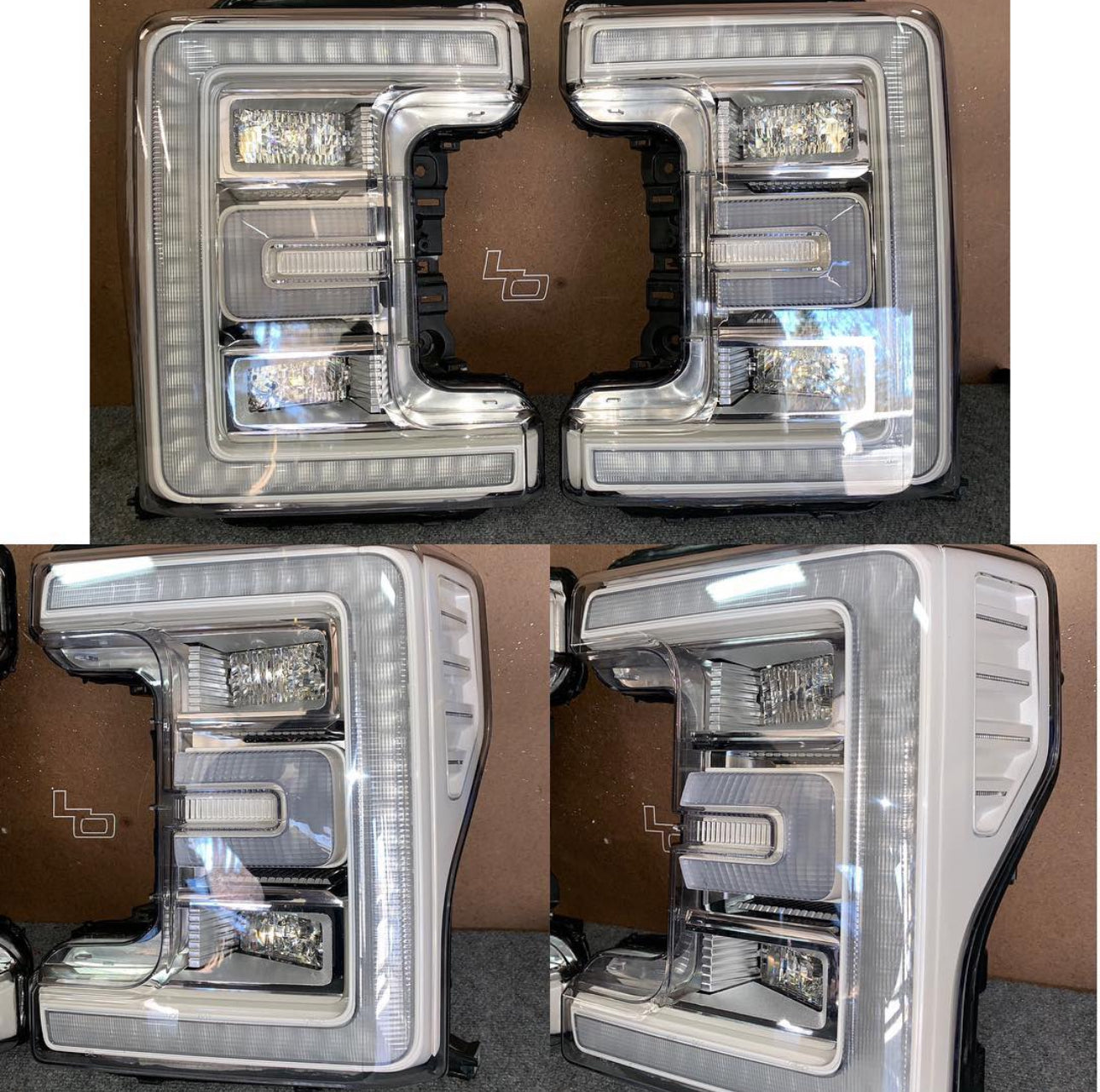 2017-2019 Ford SuperDuty Custom OEM Headlights