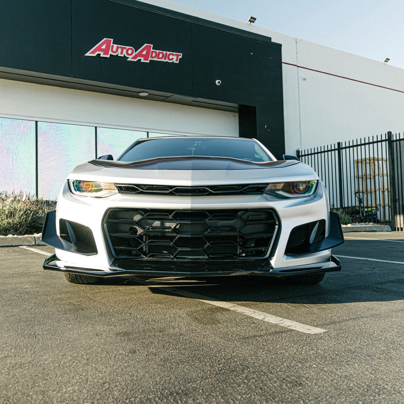 2016-2018 Chevy Camaro OEM Replica Headlights – Amber Sequential LED, Built-in Low/High Beams - Legends Auto Parts