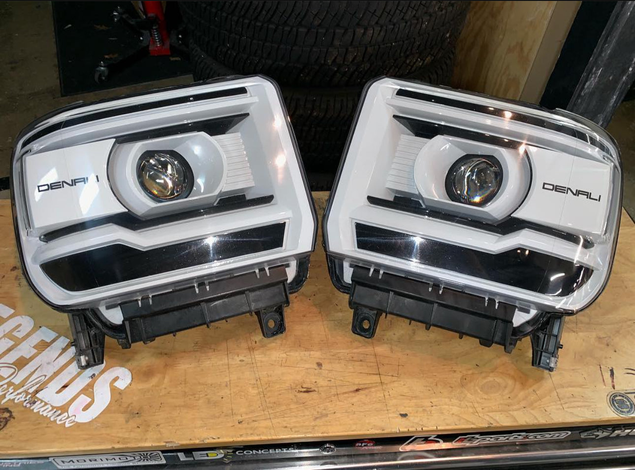 2014-2019 GMC Sierra Denali 2500/3500 HD OEM Custom Headlights - Legends Auto Parts